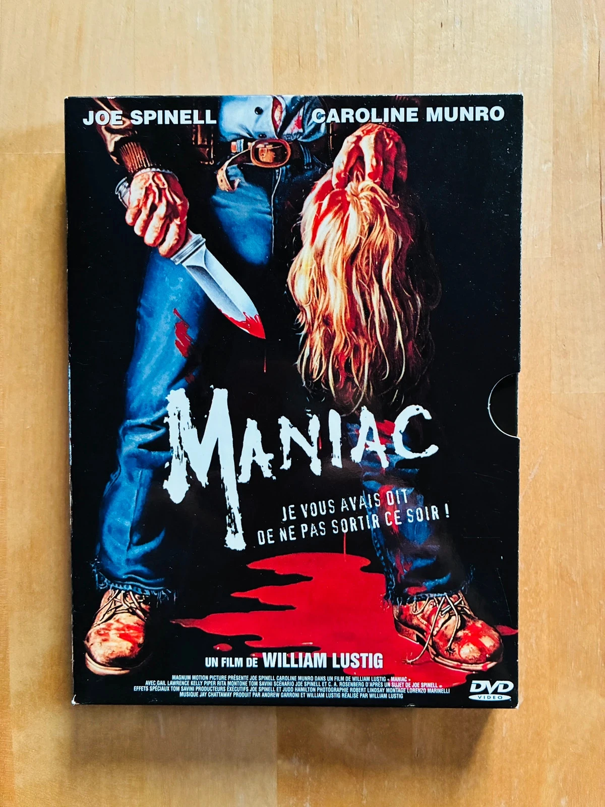 DVD Maniac de Wiliam Lustig édition collector.